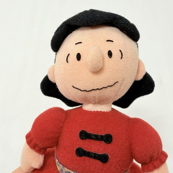 Peanuts Snoopy Lucy Pelt Plush Soft Toy Doll Friend Kid Girl Dress Comic Cartoon - Picture 10 of 12